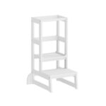 Πυργος Εκμαθησης Τ.montessori Pepe HM9291.03 Ξυλο Πευκου Λευκο 55x53x90υεκ - Image 10