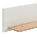 Ραφι Τοιχου Bretagna Zp Artisan Oak-Λευκο High Gloss Foil 150x19,5x25εκ A.p.r - Image 5