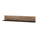 Ραφι Τοιχου Corvia Zp Flagstaf-Carbon 138x20x24εκ - Image 4