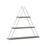 ΡΑΦΙ ΤΟΙΧΟΥ Fylliana "Elmira" Triangle ΚΑΡΥΔΙ 74x13x61εκ - Image 2