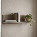 Ραφι Τοιχου Fylliana Lumina 120 Tobacco Χρωμα 120x24x20εκ - Image 2