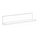 Ραφι Τοιχου Fylliana Lumina 120 Tobacco Χρωμα 120x24x20εκ - Image 5