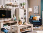 Ραφι Τοιχου Kent Zp Grey Oak-White Oak 120x19x22εκ Knt - Image 2