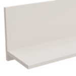 Ραφι Τοιχου Marron Zp Cashmere 138x20x24εκ - Image 5