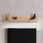 Ραφι Τοιχου Mayenne Zp Artisan Oak 138x20x24εκ - Image 2