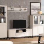 Ραφι Τοιχου Savoia Zp Cashmere-Αναγλυφο Μαυρο 137x20x24εκ D.f.l - Image 2