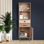 ΡΑΦΙΕΡΑ Fylliana "Lounge" SONOMA OAK 50x39,5x171εκ - Image 2
