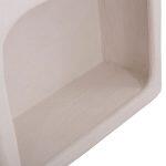Ραφιερα Τοιχου Σειρα Santorini HM18069 MDF Σε Υπολευκο Χρωμα 47,5x18x120υεκ. - Image 9