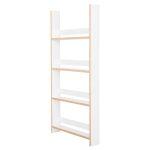 Ραφιερα Τοιχου Sani HM18224.01 Μελαμινη Σε Λευκο 60x10x120υεκ. (4 Ραφια) - Image 4