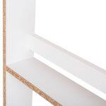 Ραφιερα Τοιχου Sani HM18224.01 Μελαμινη Σε Λευκο 60x10x120υεκ. (4 Ραφια) - Image 7