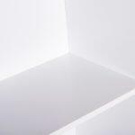 Ραφιερα Τοιχου Cubicon HM9941.01 Λευκη Μελαμινη 38,5x23,5x80υεκ. - Image 8