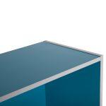 Ραφιερα Τοιχου Cubicon HM9941.05 Μπλε-Λευκη Μελαμινη 38,5x23,5x80υεκ. - Image 8