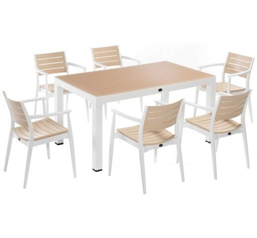 regnum-150x90-trapezaria-783-2292 Regnum Τραπεζαρία 7τμχ 150x90cm White/ivory - Image 1