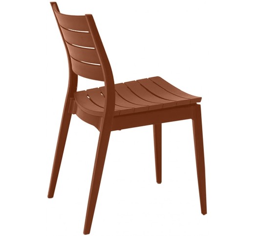 regnum-karekla-polypropylene-51194-008 Regnum Καρέκλα Πολυπροπυλενίου Terracotta - Image 1