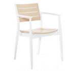 Regnum Πολυθρόνα Πολυπροπυλενίου White/ivory