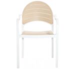 Senza Πολυθρόνα Πολυπροπυλενίου White/ivory