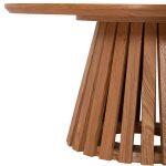 Σετ 2τμχ Τραπεζια Σαλονιου Talbert HM21083 MDF Φυσικο Ξυλου φ80εκ & φ45εκ - Image 7