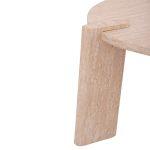 Σετ 2τμχ Τραπεζια Σαλονιου Equil HM9943.01 MDF Με Μελαμινη-Φυσικο 66x66εκ + 87x87εκ - Image 5