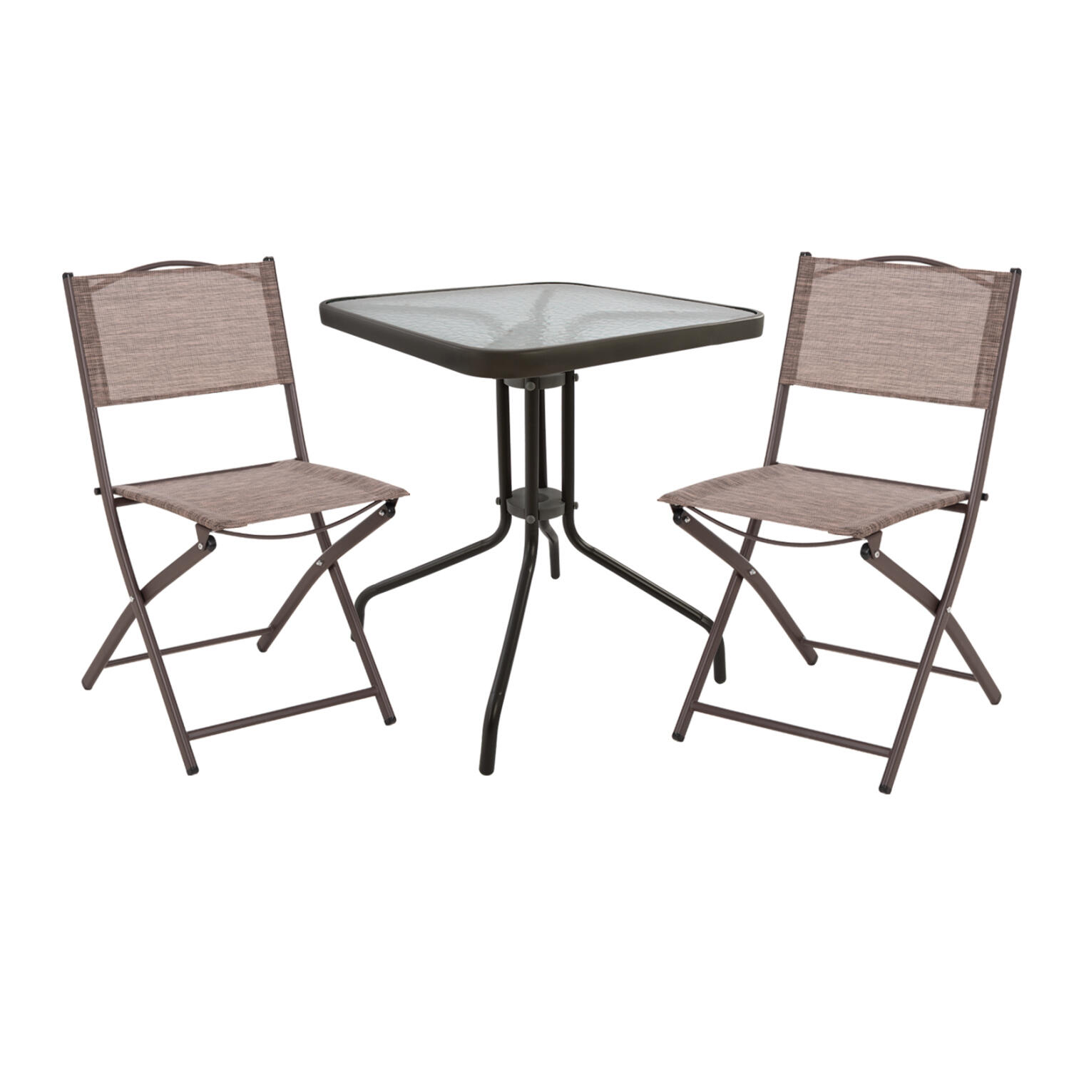 set-exchoroy-3tmch-fb921036-trapezi-meta Σετ Εξ.χωρου 3τμχ Figo HM21036 Τραπεζι Figo & 2 Πτυσσομενες Καρεκλες Καφε - Image 1