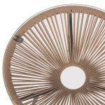 Σετ Εξωτερικου Χωρου 3τμχ Acapulco HM21100 Twisted Wicker-Μεταλλο - Image 9