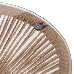 Σετ Εξωτερικου Χωρου 3τμχ Acapulco HM21100 Twisted Wicker-Μεταλλο - Image 10