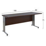 Σετ Γραφειου 2τμχ Σε Χρωμα Wenge HM10206.02L - Image 2