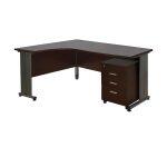 Σετ Γραφειου 2τμχ Σε Χρωμα Wenge HM10206.02L - Image 11