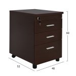 Σετ Γραφειου 2τμχ Σε Χρωμα Wenge HM10206.02L - Image 13