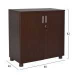 Σετ Γραφειου 2τμχ Σε Χρωμα Wenge HM10201.02L - Image 12
