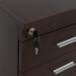 Σετ Γραφειου 2τμχ Σε Χρωμα Wenge HM10214.02 - Image 4