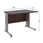 Σετ Γραφειου 2τμχ Σε Χρωμα Wenge HM10215.12 - Image 2