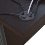 Σετ Γραφειου 2τμχ Σε Χρωμα Wenge HM10215.12 - Image 5