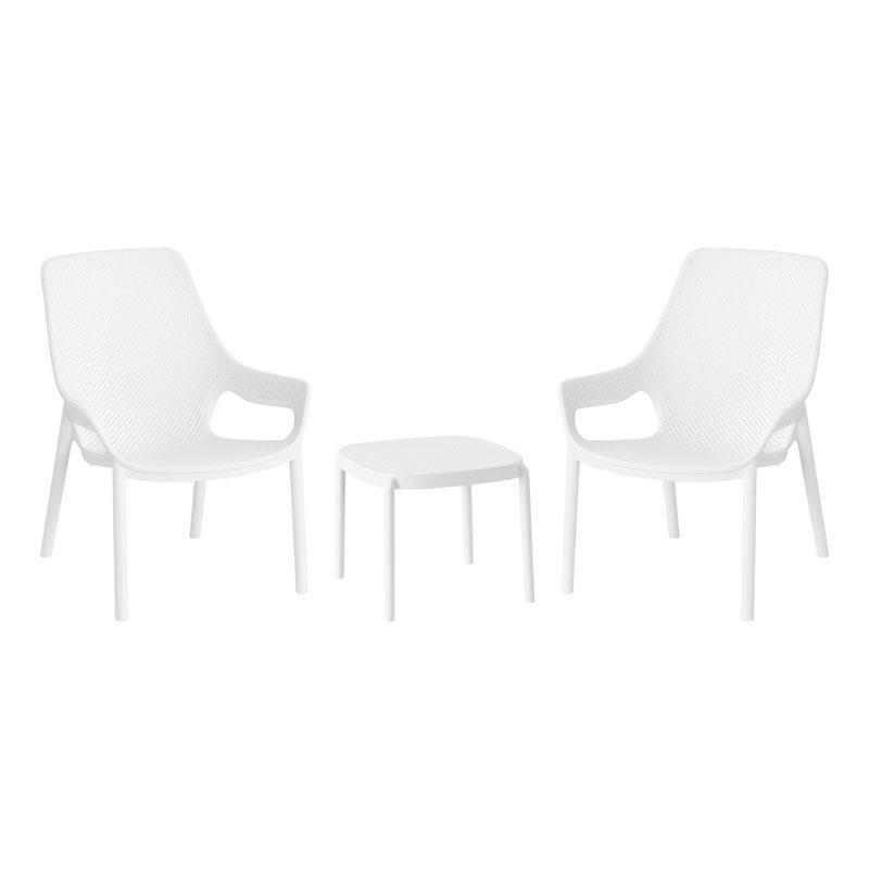 set-kipoy-polythrona-kai-trapezaki-fylliana-selavia-me-uv-prostasia-leyko-chroma1761921006 Σετ 2 Καρεκλες Κηπου Και Τραπεζακι Fylliana “Selavia” Με Uv Προστασια Λευκο Χρωμα - Image 1