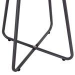 Σετ Lounge 3tmx Εξ.χωρου Pony HM21193 Μεταλλο Σε Γκρι--Συνθ.rattan Σε Λευκο-Μαυρο - Image 5