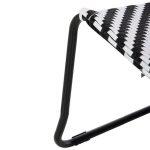 Σετ Lounge 3tmx Εξ.χωρου Pony HM21193 Μεταλλο Σε Γκρι--Συνθ.rattan Σε Λευκο-Μαυρο - Image 7
