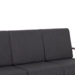 Σετ Σαλονι 4τμχ Laith HM6551.01 Αλουμινιο & Μαξιλαρια Γκρι - Image 7