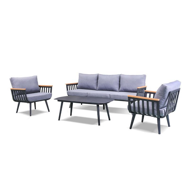 set-saloni-exochis-4-temachion-fylliana-estela-mayro-chroma-195x74x70ek1700037909 Σετ Σαλονι Εξοχης 4 Τεμαχιων Fylliana "Estela" Μαυρο Χρωμα 195x74x70εκ - Image 1