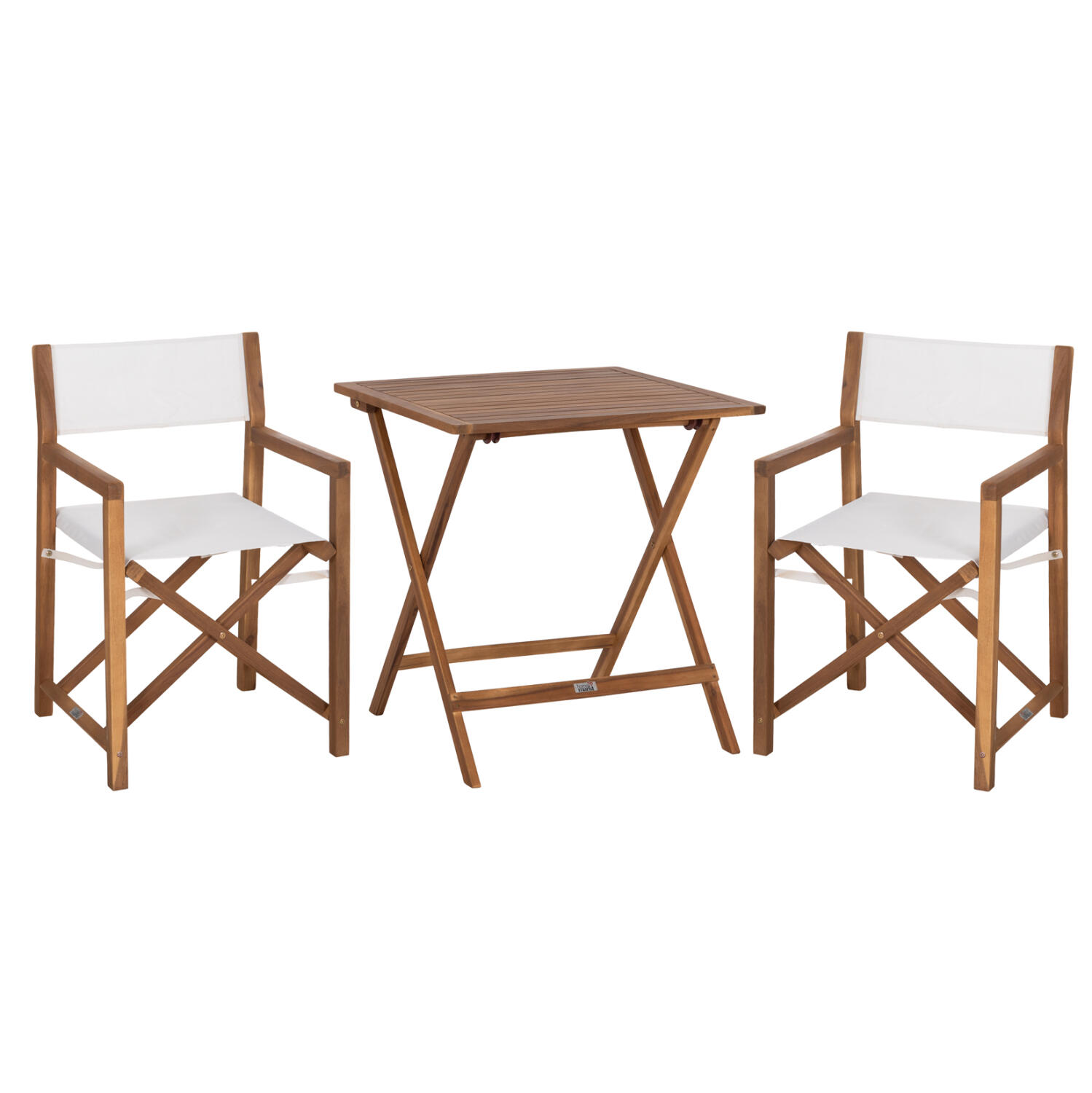 set-trapezarias-3tmch-exchoroy-fb9109840 Σετ Τραπεζαριας 3τμχ Εξ.χωρου Soul HM10984.02 Ξυλο Ακακιας--Εκρου Textilene - Image 1