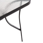Σετ Τραπεζαριας 5τμχ Bruno HM5201.03 Μαυρο Μεταλλικο & Textilene - Image 9
