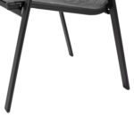 Σετ Τραπεζαριας 5τμχ Adam HM10897.01 Τραπεζι 110x60εκ & 4 Πολυθρονες--Γκρι - Image 6