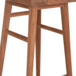 Σετ Τραπεζι Με 2 Σκαμπο Μπαρ Bolmar HM10917 Ξυλο Teak Σε Φυσικο Χρωμα - Image 9
