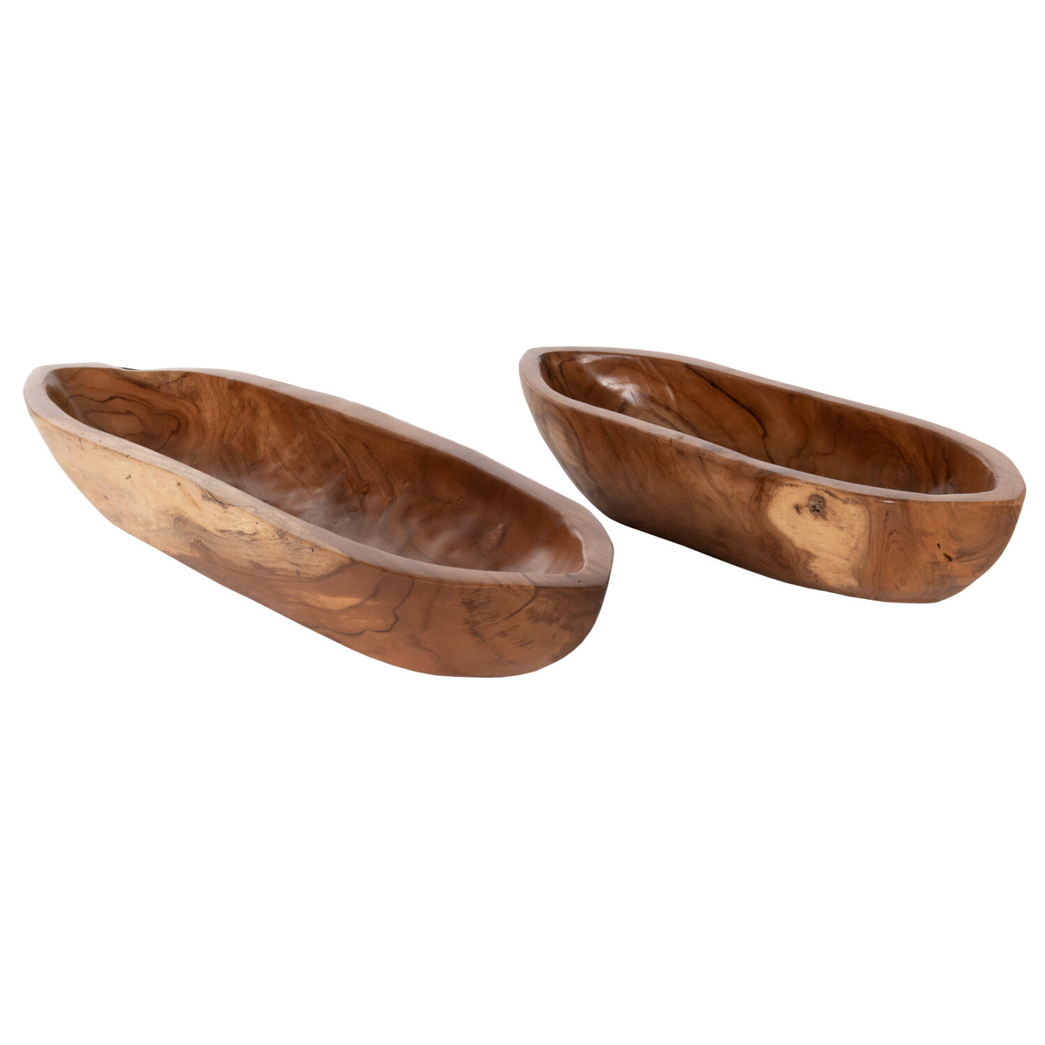 set-xylina-mpol-fb94305-xylo-teak-se-fys Σετ Ξυλινα Μπολ HM4305 Ξυλο Τεακ Σε Φυσικο 68,5x18,5x9,5υ Εκ. - Image 1