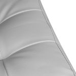 Σκαμπω 37χ37χ35εκ Με PU Λευκο Punk HM264.02 - Image 8