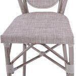 Σκαμπω Αλουμινιου Bamboo Look Πατινα Λευκο Με Textline HM5110 41x52x116 Εκ. - Image 7