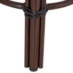 Σκαμπο Αλουμινιου Chino HM6285.01 Bamboo Look Καφε-Textilene Καφε φ36x46υεκ. - Image 7