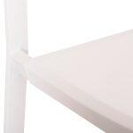 Σκαμπο Αλουμινιου Miri HM5892.12 Μεσαιου Υψους Rattan & Textline Λευκο Μπεζ 55x56,5x99y - Image 8