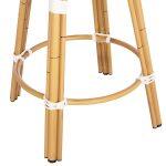 Σκαμπο Αλουμινιου Μες.υψους Chino HM6286.04 Bamboo Look Φυσικο & Textilene 43x43x65υεκ - Image 9