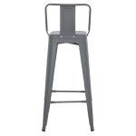 Σκαμπο Bar Me Πλατη Μεταλλικο Melita-Pro HM8643.50 Γκρι 42x42x100υεκ. - Image 6