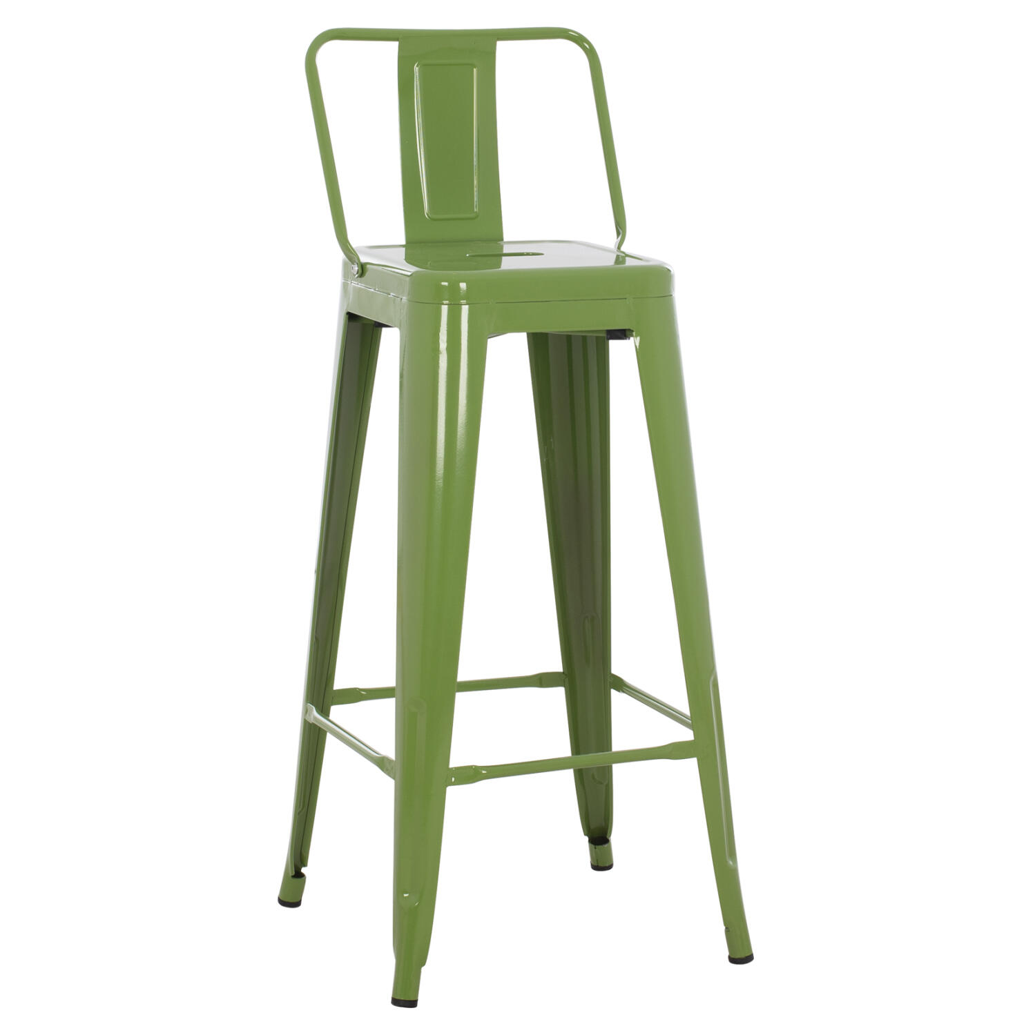 skampo-bar-metalliko-me-plati-se-light-o Σκαμπο Bar Μεταλλικο Melita Me Πλατη Σε Light Olive Green HM8643.13 43χ43χ100yεκ. - Image 1