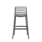Σκαμπο Bar Πολυπροπυλενιου Snod HM6099.03 Γκρι 37,2x50x101,5υεκ. - Image 4
